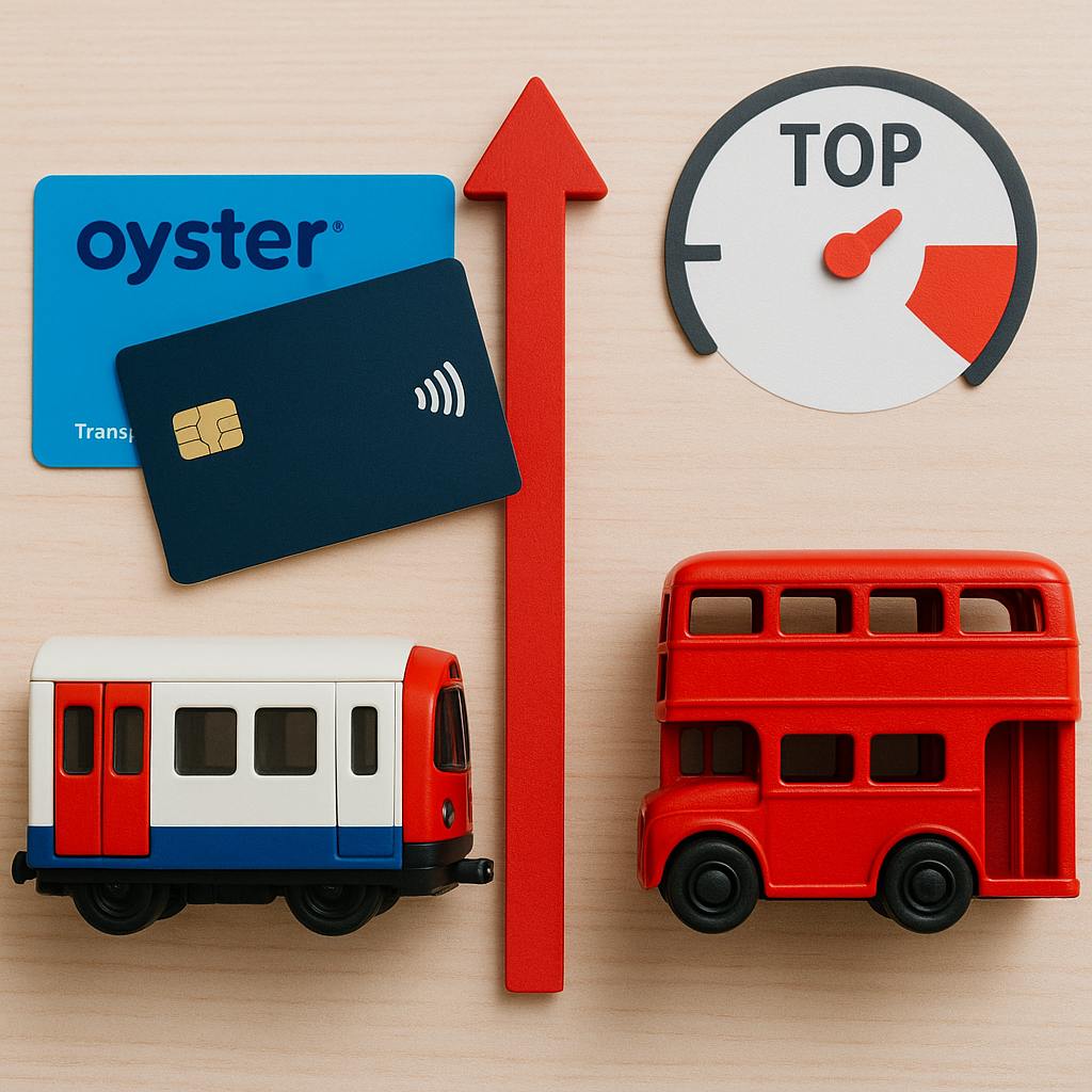 No gastes de más en el transporte de Londres. Qué es el Daily Cap? Te lo explico fácil.