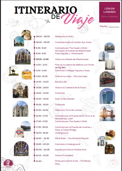 Itinerario 1 día en Londres
